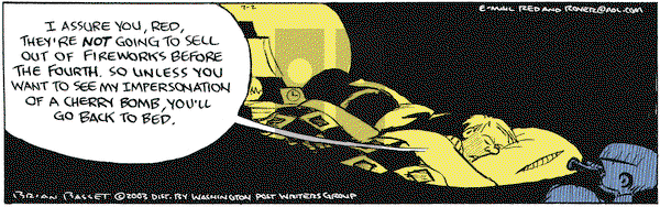 Red and Rover on Wednesday July 2, 2003 Comic Strip