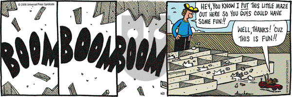 Overboard on Monday November 3, 2008 Comic Strip