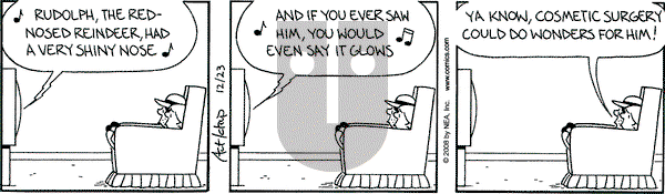 The Born Loser on Tuesday December 23, 2008 Comic Strip