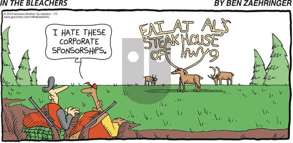 In the Bleachers - Sunday February 5, 2023 Comic Strip