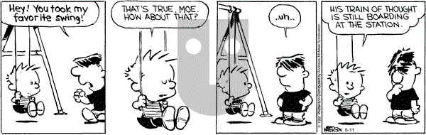 Calvin and Hobbes - Friday June 11, 2021 Comic Strip