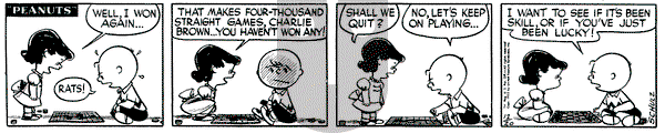 Peanuts on Saturday December 20, 1952 Comic Strip