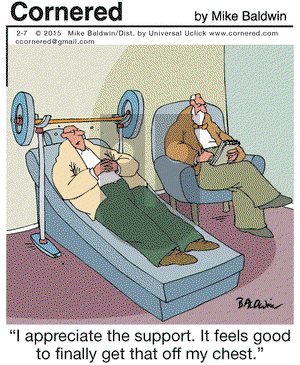 Cornered on Saturday February 7, 2015 Comic Strip