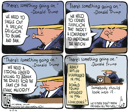 Tom Toles on Wednesday June 15, 2016 Comic Strip
