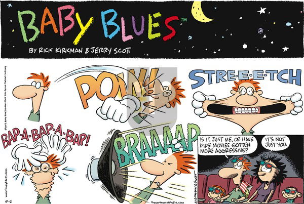Baby Blues on Sunday August 12, 2012 Comic Strip