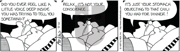 The Born Loser on Wednesday September 10, 1997 Comic Strip