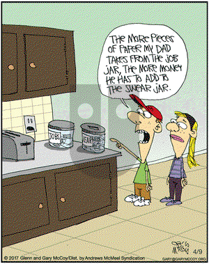 The Flying McCoys on Monday April 9, 2018 Comic Strip