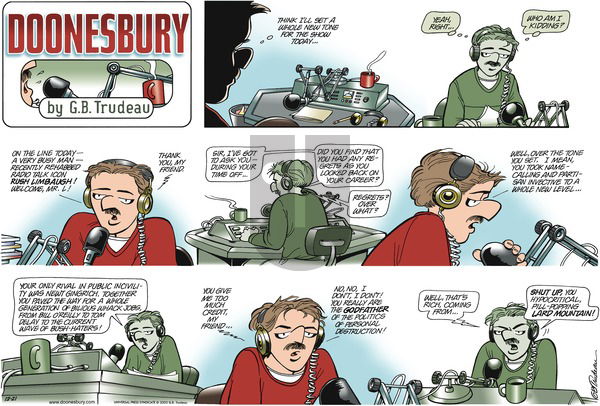 Doonesbury on Sunday December 21, 2003 Comic Strip