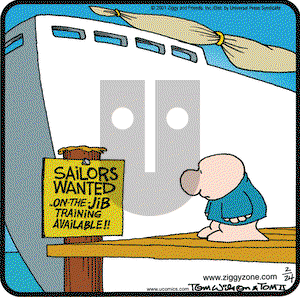Ziggy on Saturday February 24, 2001 Comic Strip