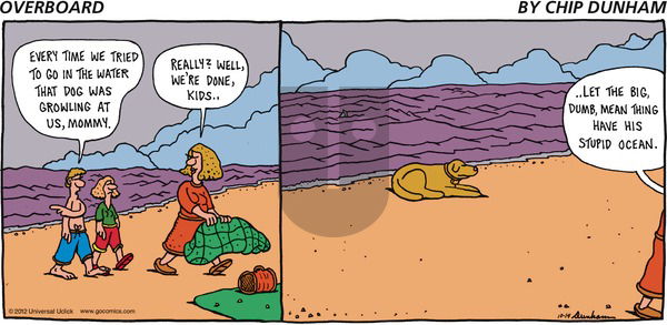 Overboard on Sunday October 14, 2012 Comic Strip