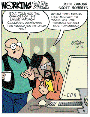 Working Daze on Thursday October 16, 2008 Comic Strip