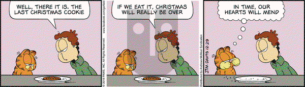 Garfield on Saturday December 29, 2018 Comic Strip