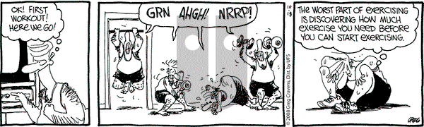 The Buckets on Saturday October 18, 2008 Comic Strip