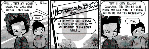 The Boondocks on Tuesday May 10, 2011 Comic Strip