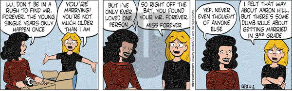 Luann - Thursday April 2, 2020 Comic Strip