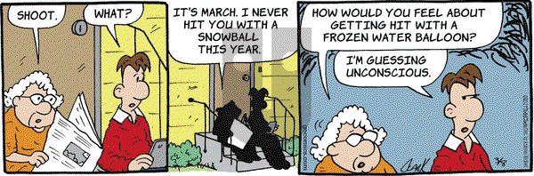 Lola on Wednesday March 8, 2017 Comic Strip