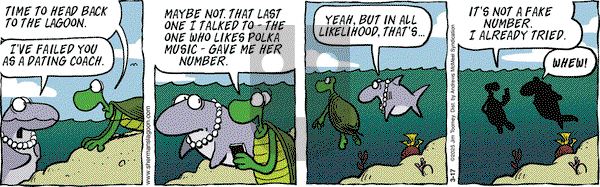 Sherman's Lagoon on Monday March 17, 2025 Comic Strip