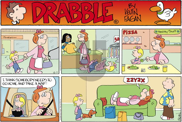 Drabble on Sunday December 7, 2008 Comic Strip