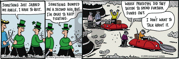 Overboard on Wednesday August 12, 2015 Comic Strip