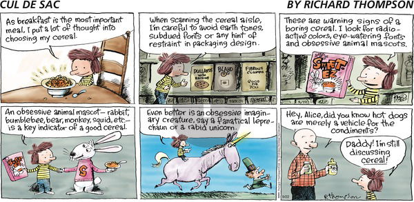 Cul de Sac on Sunday September 22, 2019 Comic Strip