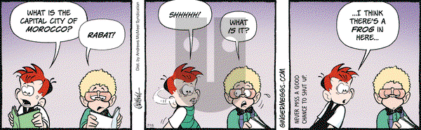 Ginger Meggs on Tuesday July 15, 2025 Comic Strip