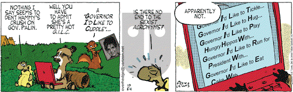Over the Hedge on Friday October 24, 2008 Comic Strip