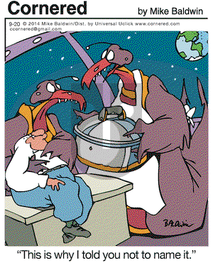 Cornered on Saturday September 20, 2014 Comic Strip