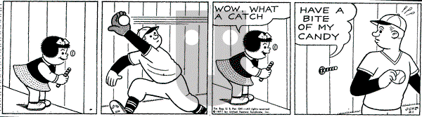 Nancy on Monday June 21, 1971 Comic Strip
