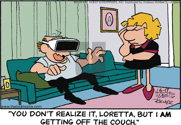 The Lockhorns on Tuesday June 17, 2025 Comic Strip