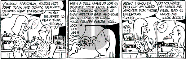 Luann on Friday February 28, 1992 Comic Strip