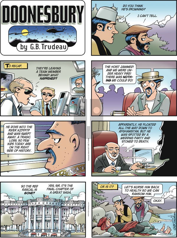 Doonesbury on Sunday March 20, 2011 Comic Strip
