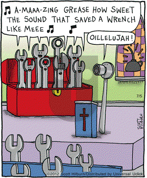 The Argyle Sweater on Thursday July 5, 2012 Comic Strip