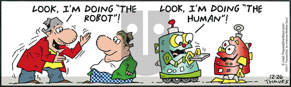 Frank and Ernest on Tuesday December 26, 2017 Comic Strip