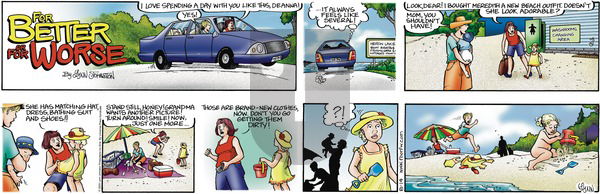 For Better or For Worse on Sunday August 14, 2005 Comic Strip