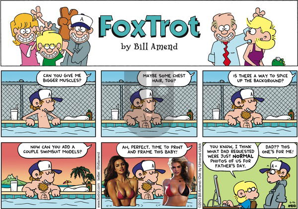 FoxTrot on Sunday June 16, 2013 Comic Strip