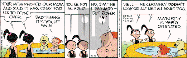 Red and Rover on Tuesday July 30, 2019 Comic Strip