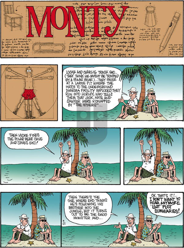 Monty on Sunday September 23, 2018 Comic Strip