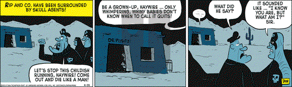Rip Haywire on Monday June 26, 2017 Comic Strip