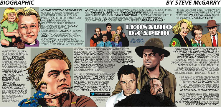 Biographic on Sunday October 1, 2023 Comic Strip