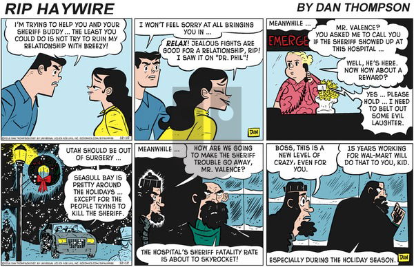 Rip Haywire on Sunday March 15, 2020 Comic Strip