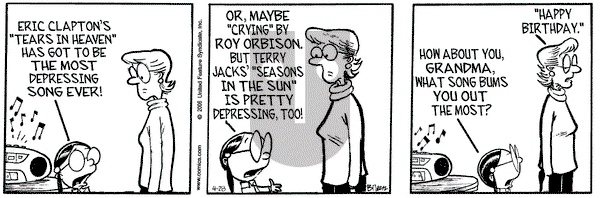 Grand Avenue on Friday April 28, 2006 Comic Strip