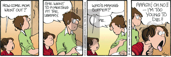 For Better or For Worse - Tuesday September 4, 2012 Comic Strip