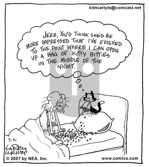 Kit 'N' Carlyle on Saturday March 31, 2007 Comic Strip