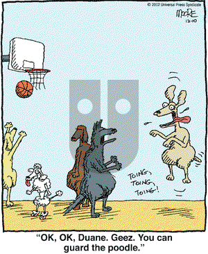 In the Bleachers on Tuesday December 10, 2002 Comic Strip