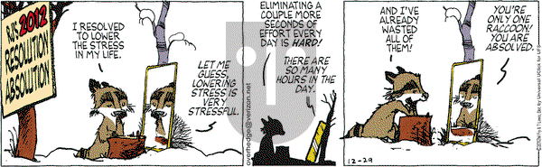 Over the Hedge on Saturday December 29, 2012 Comic Strip