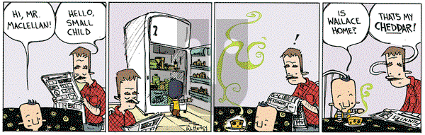 Wallace the Brave - Friday August 21, 2015 Comic Strip