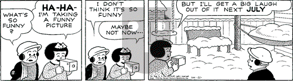 Nancy Classics on Wednesday February 5, 2025 Comic Strip