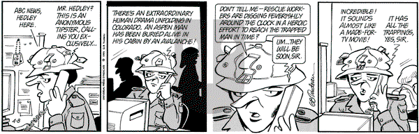 Doonesbury on Thursday April 8, 1993 Comic Strip