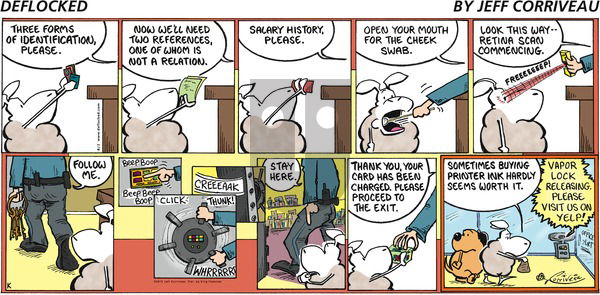 DeFlocked on Sunday August 2, 2015 Comic Strip