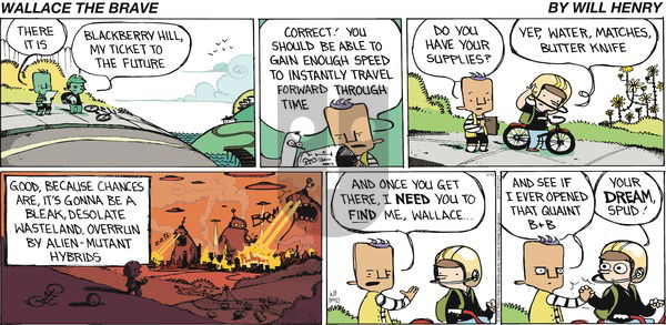 Wallace the Brave on Sunday May 13, 2018 Comic Strip